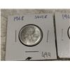 Image 2 : 1968 & 1967 SILVER 25 CENT COINS, AU
