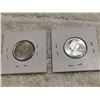 Image 4 : 1968 & 1967 SILVER 25 CENT COINS, AU