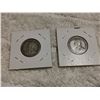 Image 4 : 1919, 18 SILVER 25 CENT COINS