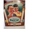 Image 1 : OLD BLACK CAT CARDBOARD SIGN 28" X 33"