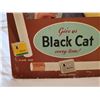 Image 2 : OLD BLACK CAT CARDBOARD SIGN 28" X 33"