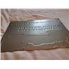 Image 5 : RAILWAY EXPRESS TIN SIGN, EMBOSSED 14" X 9"