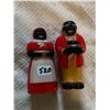 Image 1 : VINTAGE AUNT JEMINE AND UNCLE MOSES SHAKERS