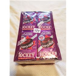1993-94 SCORE SUPER PACK HOCKEY CARDS, FULL BOX