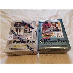 2 SEALED BOXES FLEER HOCKEY CARDS, 1993-94