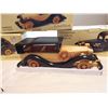 Image 4 : 3 WOODEN OLD CARS, 12" LONG IN BOXES, LOT 2