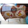 Image 3 : 58" BY 61" BULLFIGHTER DESIGN TAPESTRY PIANO SHAWL OR TABLECLOTH?