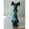Image 1 : VINTAGE BLUE MOUNTAIN POTTERY DOG WITH BOW