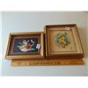 Image 1 : TWO VINTAGE SHELL ART "SAILOR'S VALENTINES"