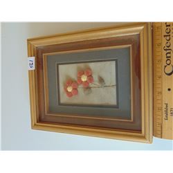VINTAGE HILDA NEEPIN CHURCHILL MB CARIBOO TUFTING FRAMED ART