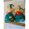 Image 1 : TWO VINTAGE GIFTWARE JAPAN CHILDS DOLL SHAPED PURSES