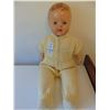Image 2 : RARE 1920'S COMPOSITE HEAD, ARMS LEGS SQUEEKY VINTAGE DOLL