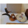 Image 2 : VINTAGE SOUVENIR HORN ART AND LEGION ASHTRAY