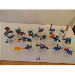 VINTAGE 1980'S PEYO SMURFS