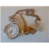 Image 1 : TWO QUARTZ POCKET WATCHES