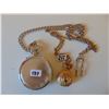 Image 2 : TWO QUARTZ POCKET WATCHES