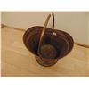 Image 3 : VINTAGE HAMMERED BRASS COAL. / ASH PAIL