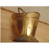Image 4 : VINTAGE HAMMERED BRASS COAL. / ASH PAIL
