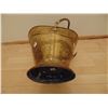 Image 5 : VINTAGE HAMMERED BRASS COAL. / ASH PAIL