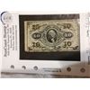 Image 1 : 1863 US 10 CENT FRACTIONAL CURRENCY