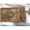 Image 2 : 1858 RARE $1 INTERNATIONAL BANK NOTE