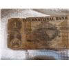 Image 3 : 1858 RARE $1 INTERNATIONAL BANK NOTE