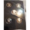 Image 3 : 2001 NHL INDUCTEE 5 COIN SET IN CASE