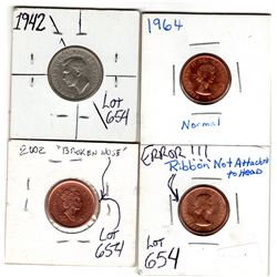 SCARCE ERROR COINS LOT