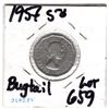 Image 2 : 1957 BUGTAIL 5 CENT