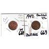 Image 1 : 1958 CLIP 1 CENT & 1942 DOUBLED 42 ERRORS
