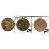 Image 1 : THREE VINTAGE SASKATCHWAN TRADE DOLLARS