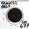 Image 2 : 1882 ERROR O OBVERSE 1 LARGE CENT