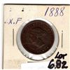 Image 2 : 1888 LARGE CENT GOOD GRADE