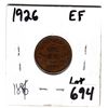 Image 2 : 1926 HIGHER GRADE 1 CENT