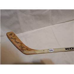NHL N. EMERSON SIGNED STICK