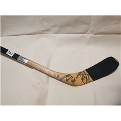 NHL RON FRANCIS SIGNED STICK, GRAPHITE, HURRICANES