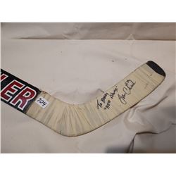 NHL UNKNOWN GOALIE SIGNED GOALIE STICK