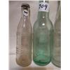 Image 3 : 5 ANTIQUE EMBOSSED BOTTLES LOT 2