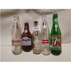 5 COLORISE POP BOTTLES