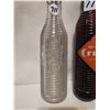 Image 2 : 2 ANTIQUE CRUSH BOTTLES, CLEAR & BROWN