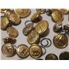 Image 4 : BIG LOT OF ARMY BUTTONS, SOME RARE