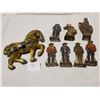 Image 1 : TIN ANTIQUE SOLDIERS AND HORSE
