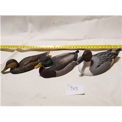 3 ORIGINAL DUCKS UNLIMITED DUCKS (LOT 2)