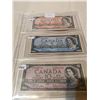 Image 1 : 1954 $2, $5 & $10 BILLS