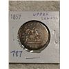 Image 1 : 1857 UPPER CANADA 1 CENT, DRAGON SLAYER