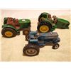 Image 1 : LOT OF 3 TRACTORS, ABOUT 9" EACH