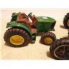 Image 2 : LOT OF 3 TRACTORS, ABOUT 9" EACH