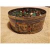 Image 4 : TIN FULL OF MARBLES, 7" WIDE