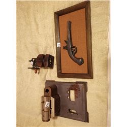 STEAM ENGINE PARTS & 2 DISPLAY ITEMS