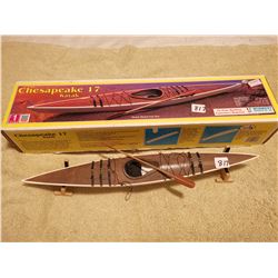 CHESAPEAKE 17 KAYAK MODEL, 17"